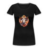 Ein T-Shirt auf dem ein Widder passend zum Sternzeichen Widder elegant passend zum dazugehörigen Feuerelement durchs Feuer geht.